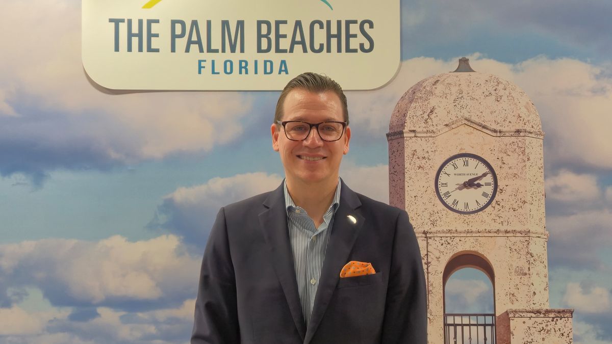 Erick Garnica, vicepresidente de Global Leisure Sales de The Palm Beaches.