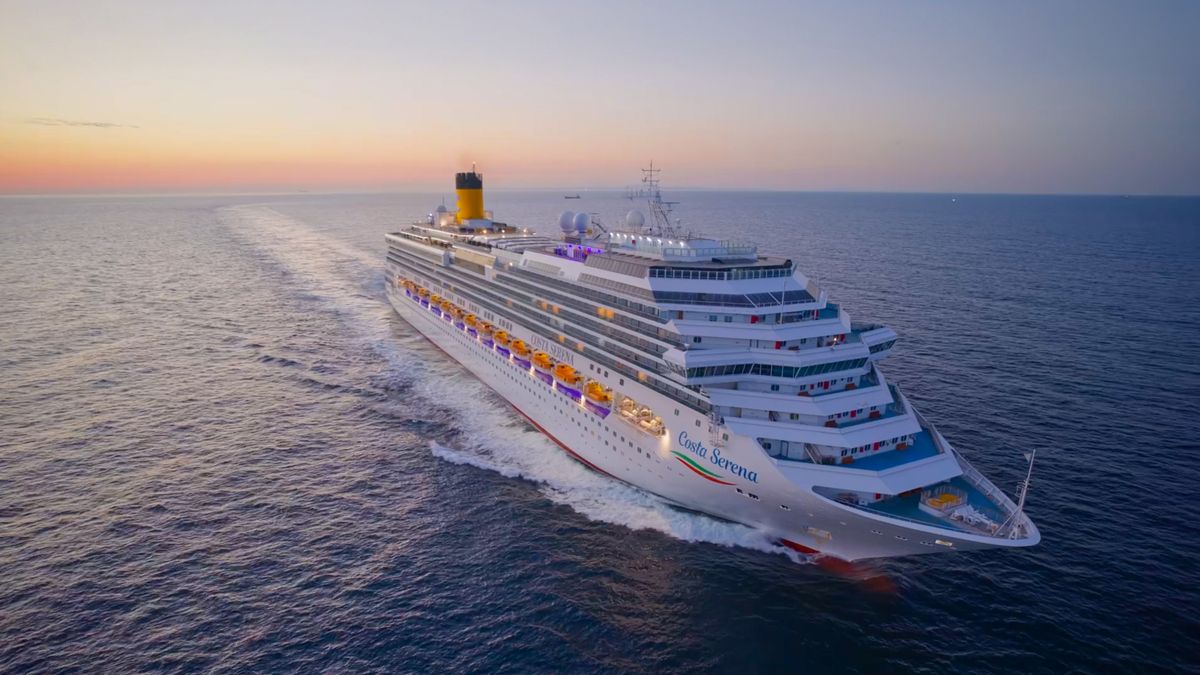 Costa Serena, el fabuloso navío de Costa Cruceros que navegará por la Patagonia.