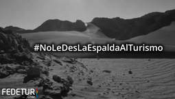 Gremios lanzaron la campaña #NoLeDesLaEspaldaAlTurismo.