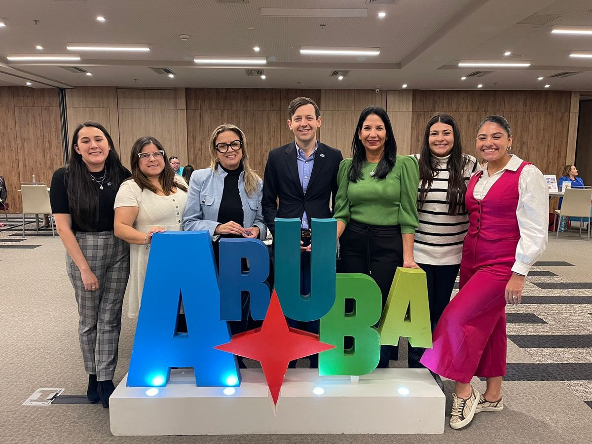 Autoridad de Turismo de Aruba en la rueda de negocios.&nbsp;