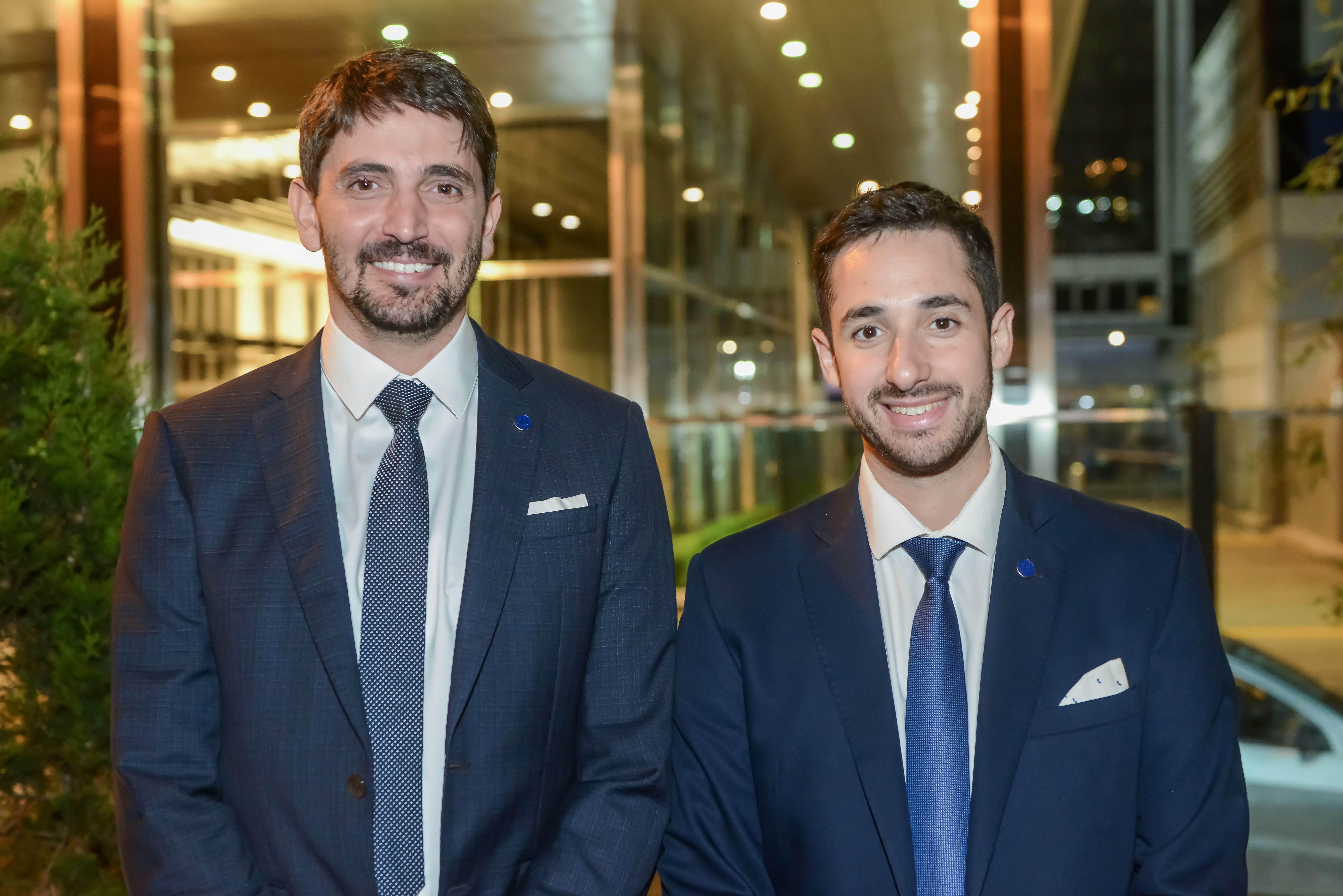 Roberto Amengual y Franco Di Pasquo, presidente y director ejecutivo de AHT, respectivamente.&nbsp;