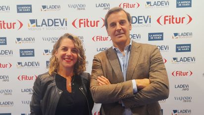 Luciana Pizzatti, directora de Ventas para América Latina; y Eduardo Meléndez, director B2B para España y América Latina.&nbsp;