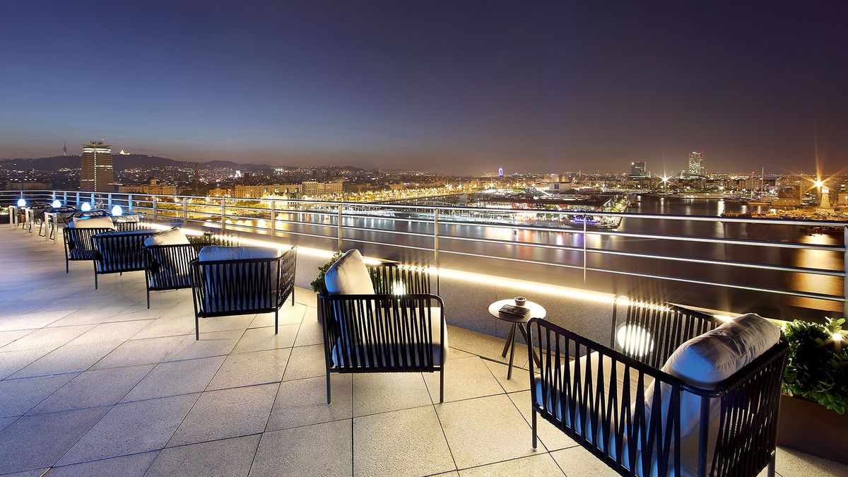 Vista del Hotel Eurostars de Barcelona