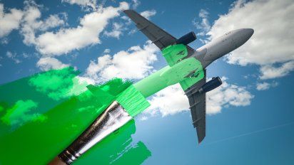 La Unión Europea llama la atención de las aerolíneas entorno al greenwashing.