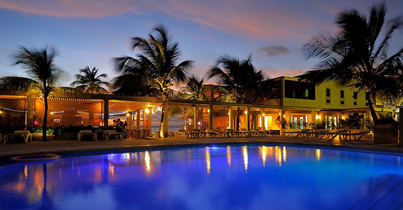 La noche, ideal para el descanso después del sol, la playa y las atractivas excursiones.