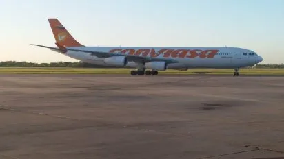 La ruta Caracas/Ezeiza/Caracas, cancelada por Conviasa.