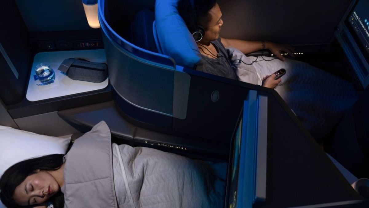 United Polaris es la clase business rediseñada por United Airlines. United Polaris es la clase business rediseñada por United Airlines.