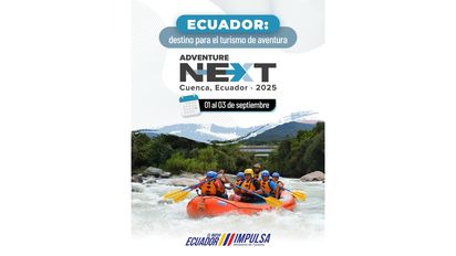 El evento internacional de turismo sostenible y aventura AdventureNEXT Cuenca 2025 tendrá lugar del 1 al 3 de septiembre.&nbsp;