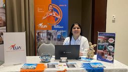 Juliana Barberán, gerente general de la empresa Pacific Reps, presenta las últimas novedades en el evento del Workshop de Ladevi en Guayaquil. Presentó las promociones que manejan hasta el mes de junio en las tarjeta de asistencia Euroamerican Assistance.