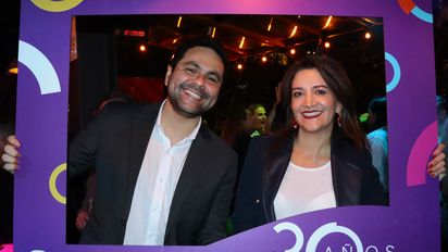 Jaime Ulloa, gerente general de Viajes Circular y Martha Isabel Martínez, gerente comercial.