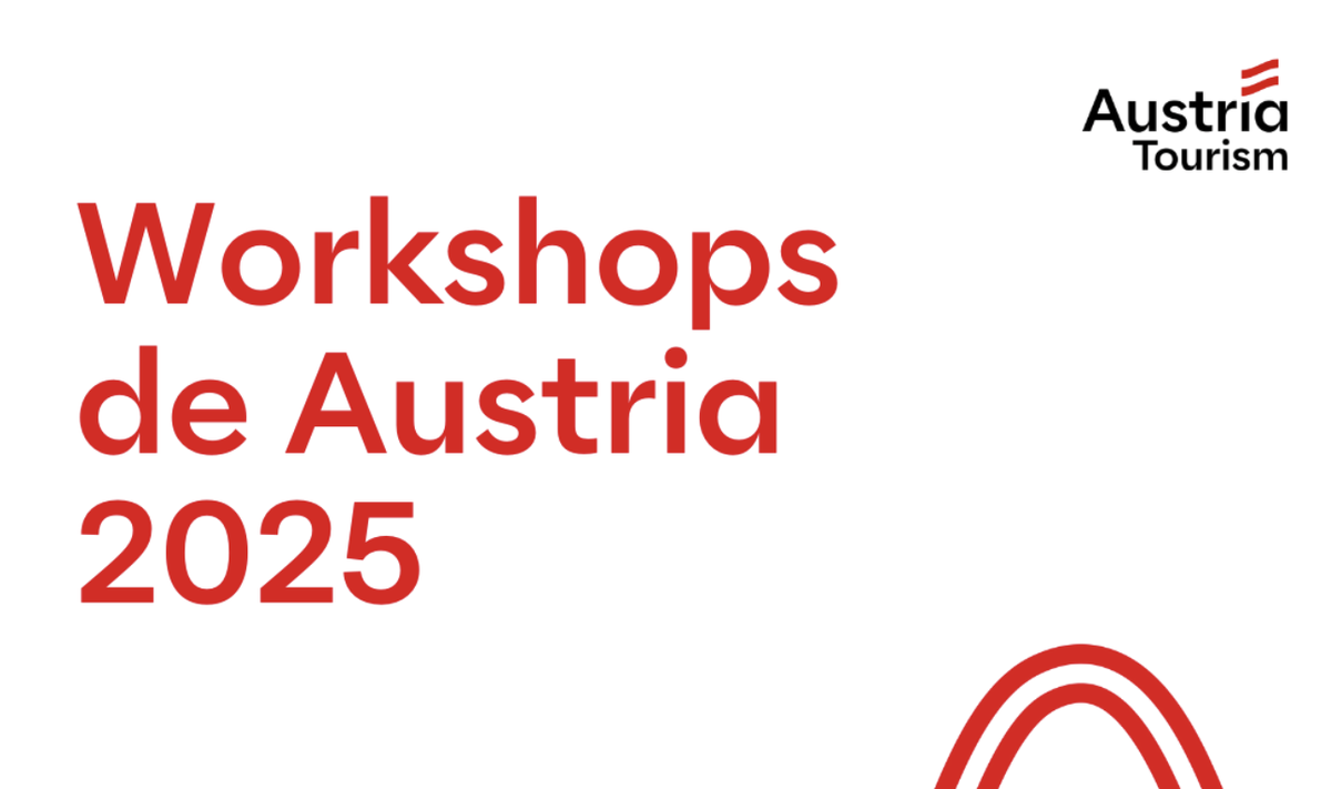 Los workshops de Austria Tourism en España tendrán lugar en Madrid (13 de octubre, Only You Atocha) y Barcelona (14 de octubre, HOTEL NOBU Barcelona).