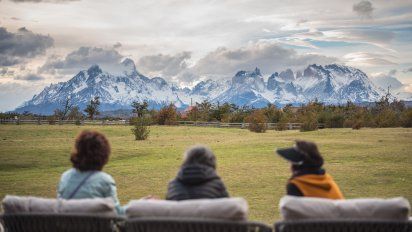 Contemplando el paisaje de esta parte del sur chileno. (Foto: Hotel Río Serrano)