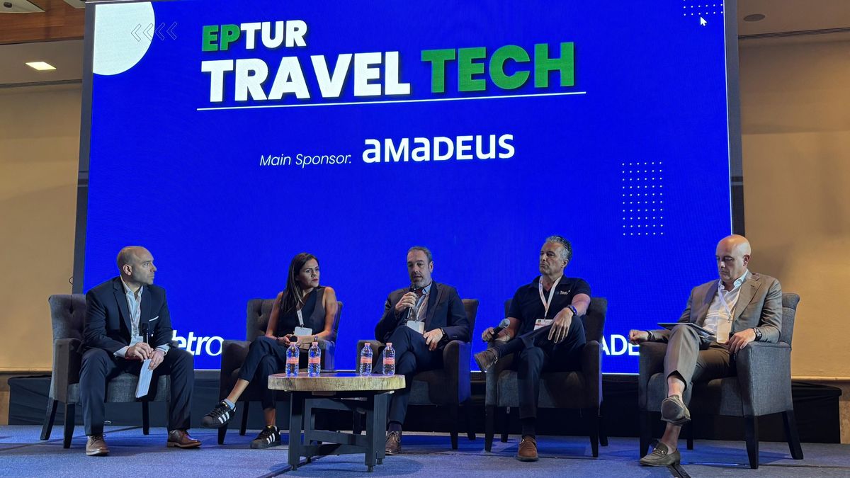 Representantes de Roiback, Go Global Travel, Travel Compositor, Amadeus y Grupo GEA participaron de EPTUR Travel Tech.