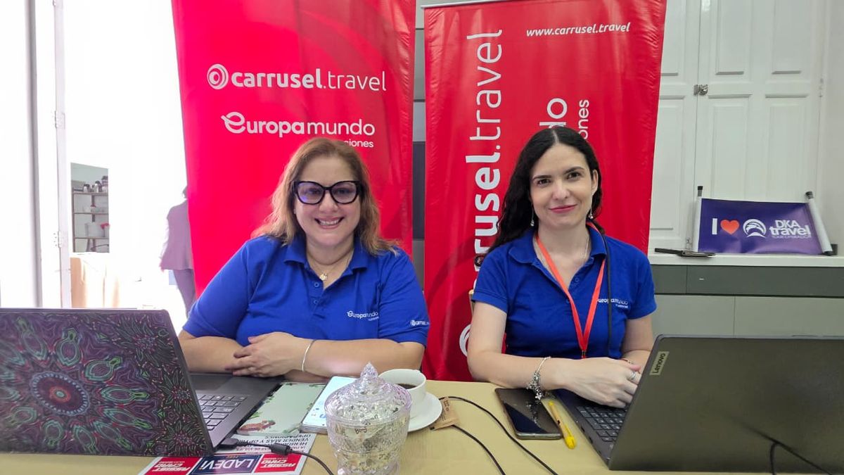 Elke Daum y Cecilia Martinez, de Carrusel Travel-Europamundo. Elke Daum y Cecilia Martinez, de Carrusel Travel-Europamundo.