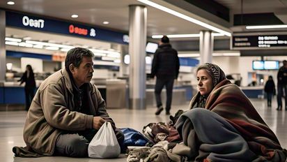 Indigencia en aeropuertos españoles: un desafío para autoridades y sector turístico.