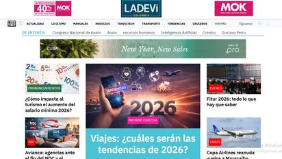 Los portales de Ladevi Medios y Soluciones, entre ellos, Ladevi Colombia, son auditados por Google Analytics.&nbsp;