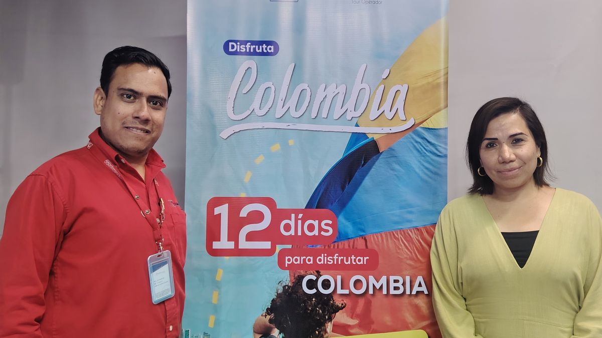 Euromundo: Hugo Romero y Kristhal Jiménez anunciaron las novedades de la empresa en Colombia.