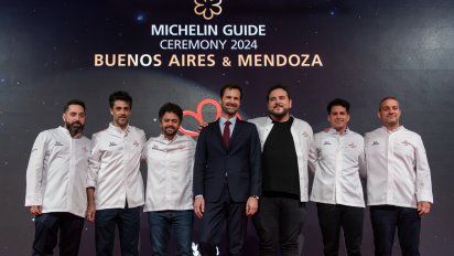 Seis restaurantes de Argentina se llevaron 1 Estrella Michelin: 2 de Buenos Aires y 4 de Mendoza.&nbsp;