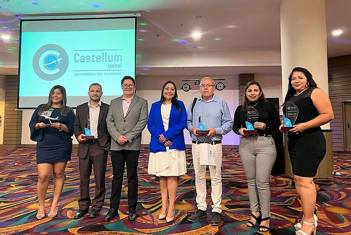 Castellum Ixchel entregó varios reconocimientos a sus agencias de viajes de todas las ciudades, entre ellas Guayaquil.