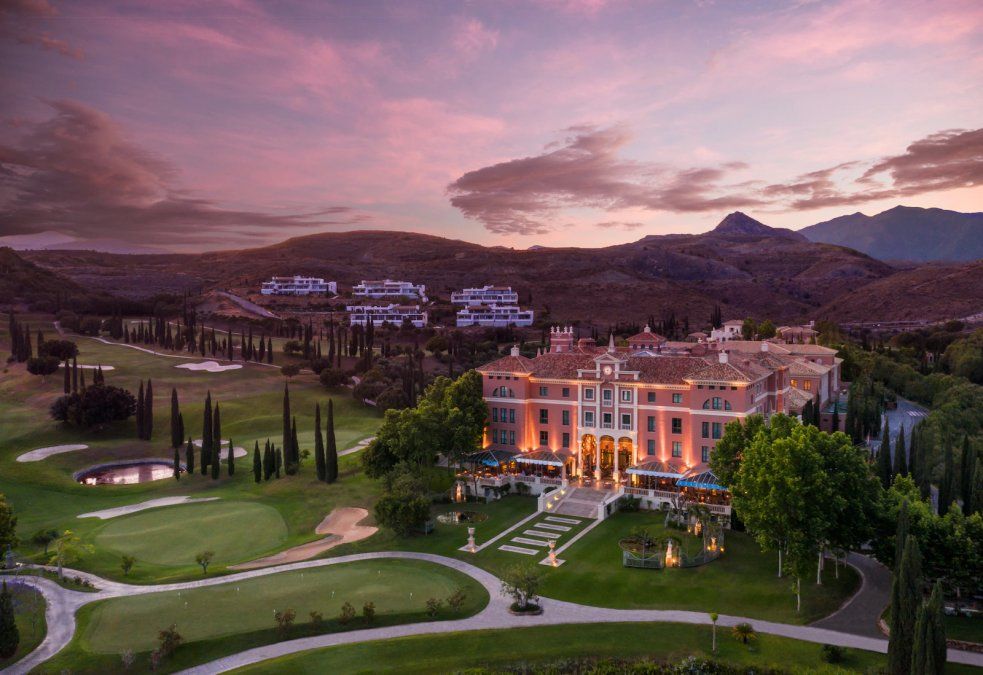 Vista aérea del actual Marbella Golf Resort, futuro Waldorf Astoria que Hilton prepara abrir en cuatro años.