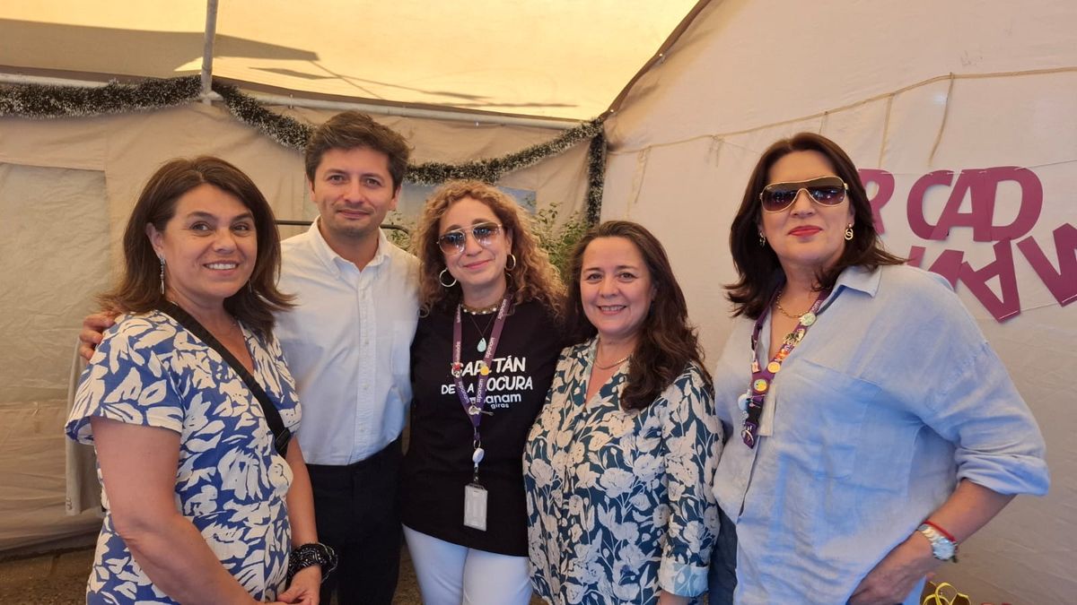 Soledad Díaz, Achet; Marco Lucero, Cuidadores de Destinos; Paola Góngora, Panam; Lorena Arriagada, Achet; Lidia Paredes, Panam.
