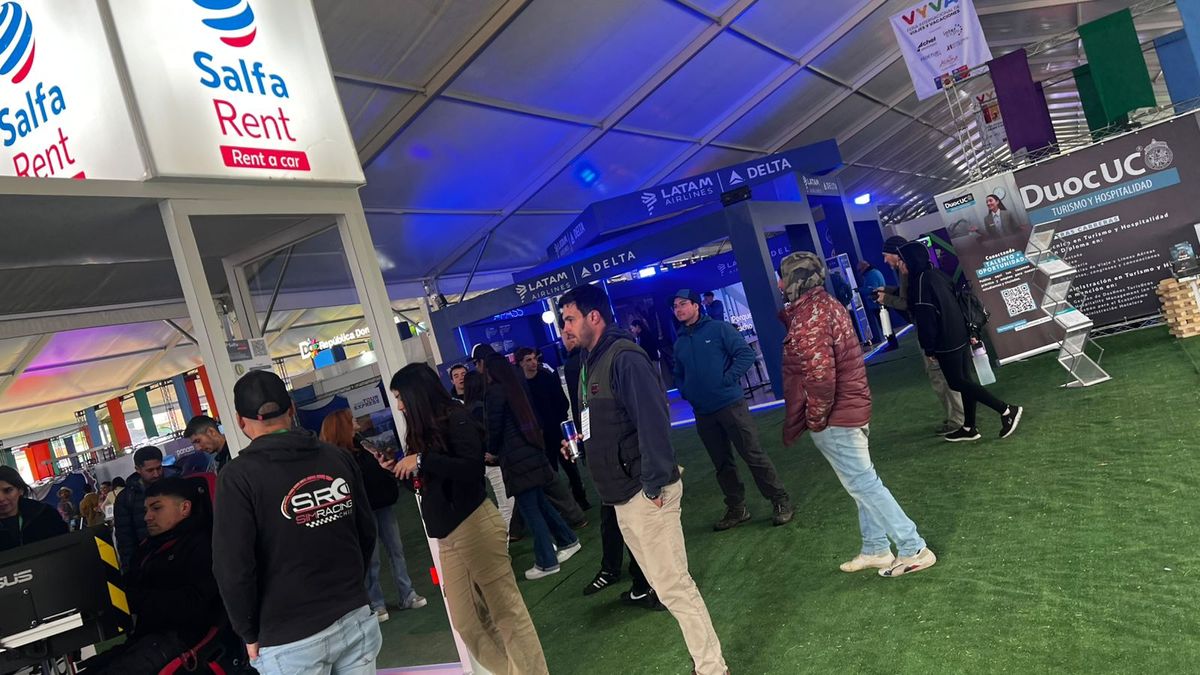 Público de VyVA en la mañana del día domingo. 