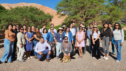 La subsecretaria de Turismo, Verónica Pardo, se reunió con la Mesa Comunal de Turismo de San Pedro de Atacama en conjunto con otras autoridades.&nbsp;