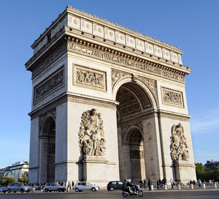 Uno de los mayores íconos de París: el Arco del Triunfo