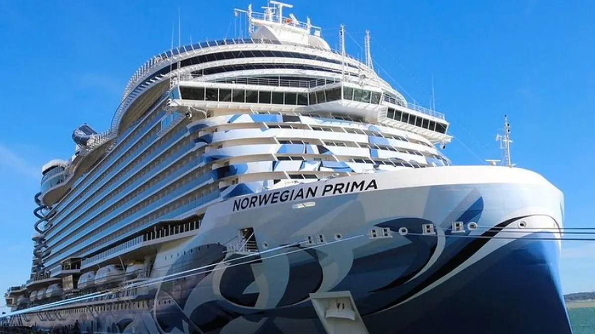 NCL: debut del crucero Norwegian Prima en Miami