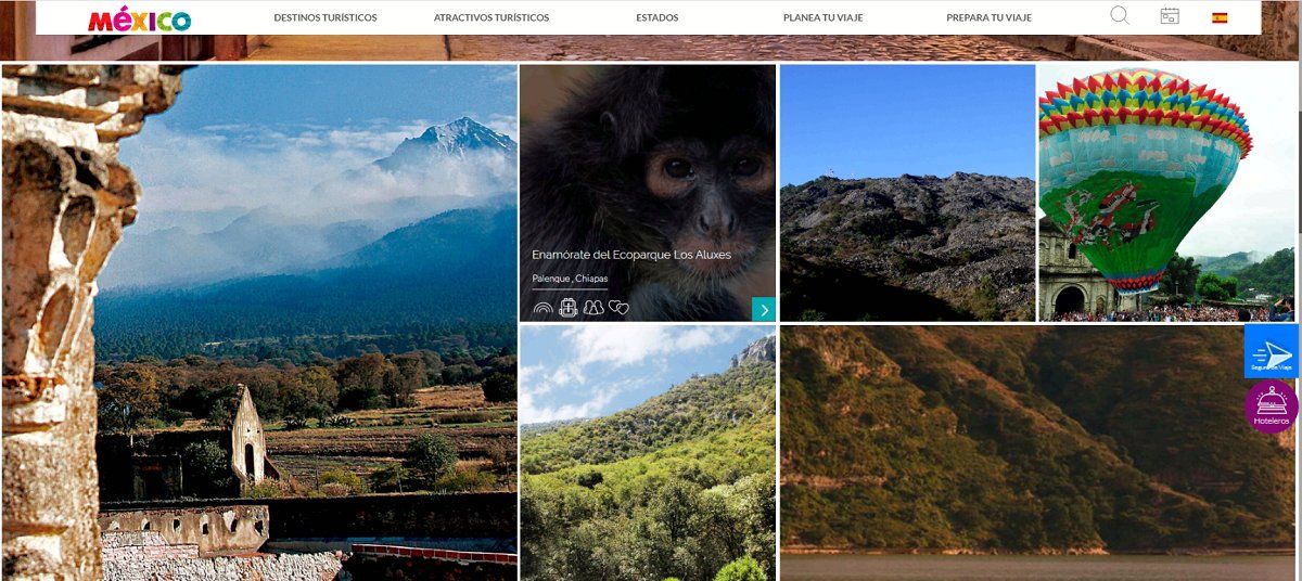 La plataforma VisitMexico será la estructura para la promoción.