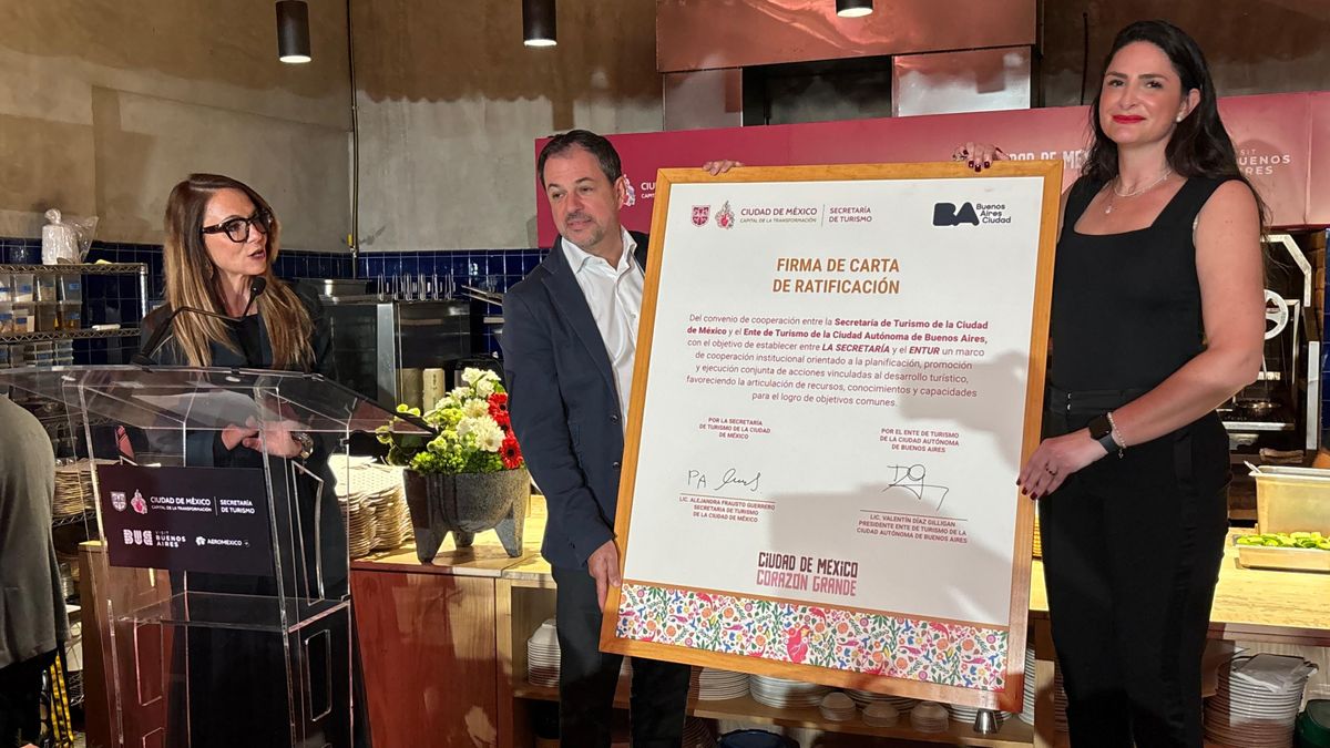 Autoridades de Ciudad de México y la Ciudad de Buenos Aires celebraron la colaboración entre ambos destinos.