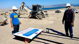 Bienes Nacionales de la Regiónn de Atacama desarmó la ocupación ilegal a orillas de la playa. 