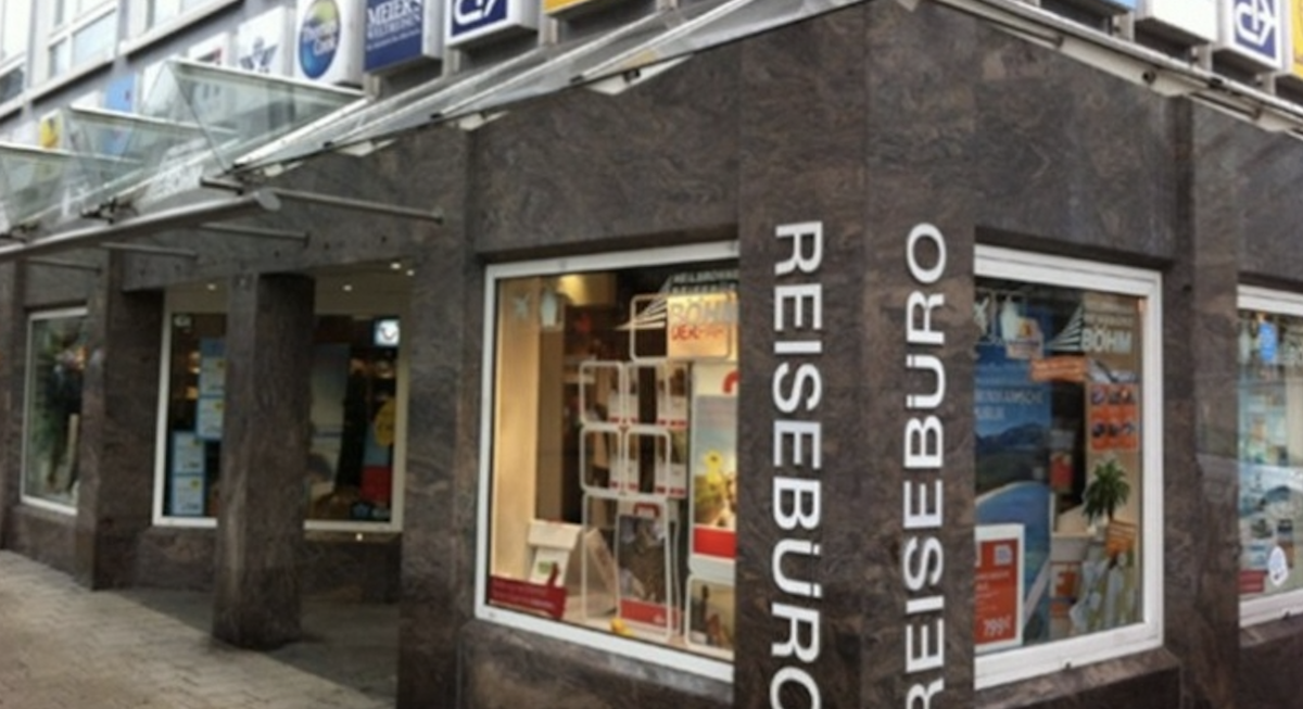 Agencia de viajes de Alemania.