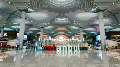 El Aeropuerto de Estambul opera 309 rutas únicas de todo el mundo.