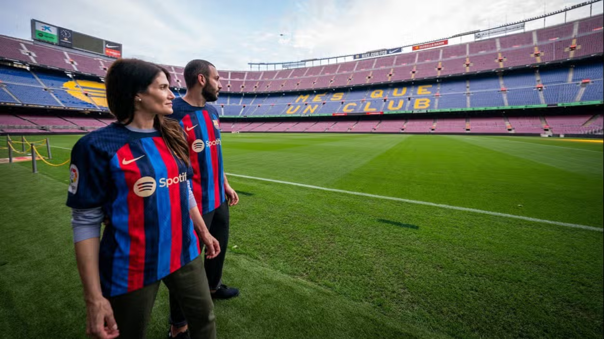 Tour por el Camp Nou, en Barcelona, una de las actividades más demandas en el turismo urbano, según el último informe de consumo de easyJet.&nbsp;