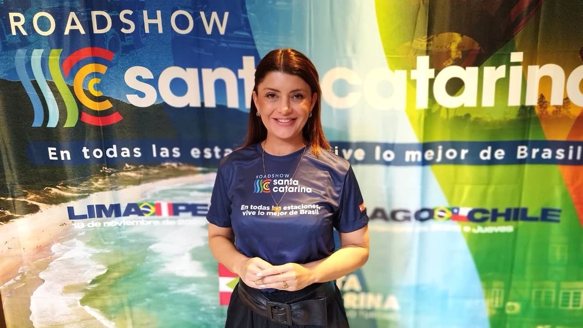 Catiane dos Santos Monteiro Seif, secretaria de Estado del Turismo de Santa Catarina.