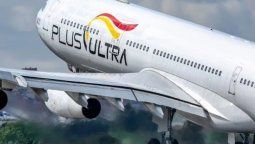 Avión de la aerolínea Plus Ultra