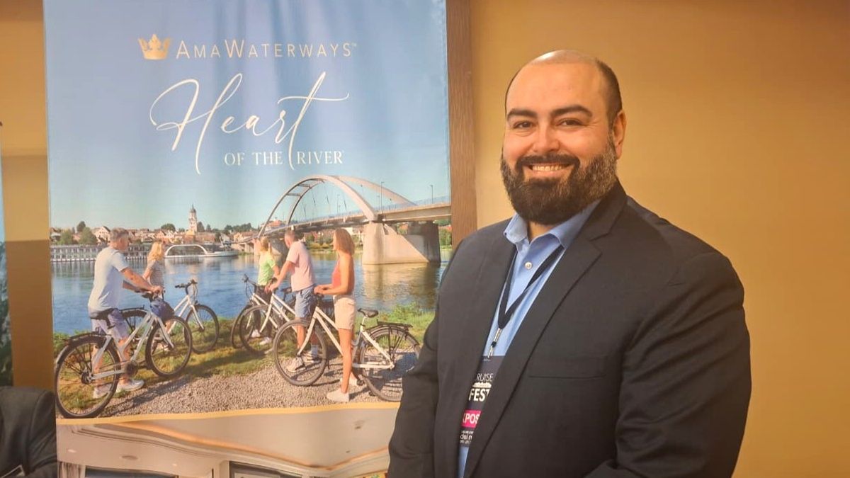 Joao Miranda, director de ventas para América Latina de AmaWaterways.