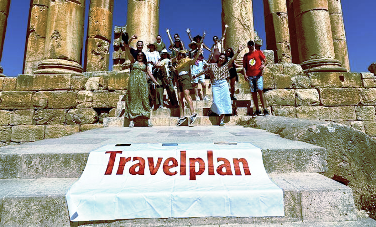 Agentes de viajes en el famtrip de Travelplan en Jordania Agentes de viajes en el famtrip de Travelplan en Jordania