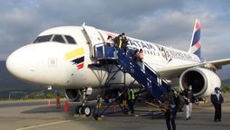 Latam Airlines reportó la cancelación de vuelos debido a la variante de Covid, ómicron.