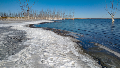 La laguna oculta en Buenos Aires que es igual al Mar Muerto