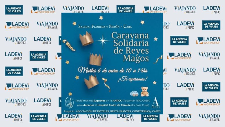 Ahrcc y una nueva Caravana Solidaria de Reyes Magos.