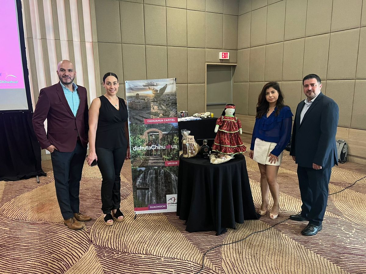 Operadora Travel Shop compartió con agentes de viajes distintos productos relacionados con visitar el Estado de Chihuahua.