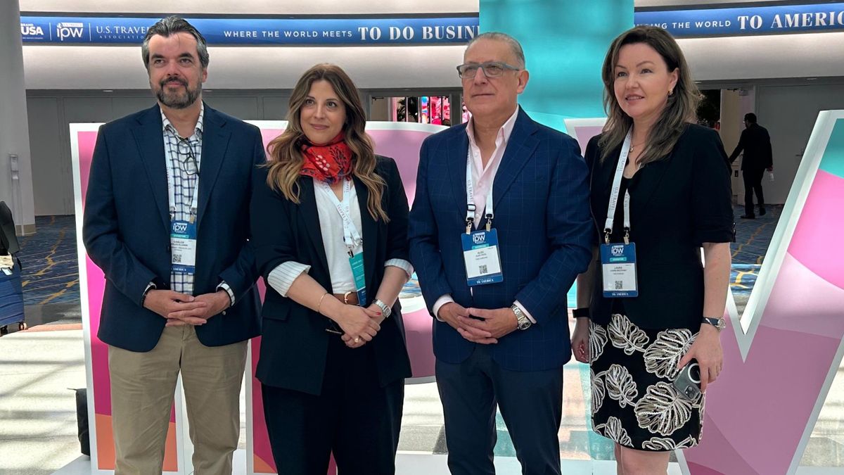 El equipo de GMS: Carlos Allende, Clara Muro, Alex Pace y Laura Nesteanu.