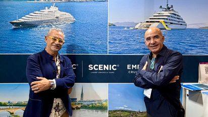 Jaime Rogel, director general de J&E Cruceristas y Erwin Romero.
