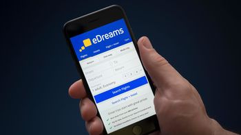 App de la agencia de viajes eDreams.