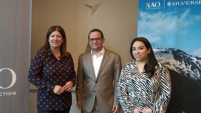 Presentación de Nao Travel Collection y Silversea encabezada por Sylvia St. Lawrence, Mauricio Bustamante y Katia Barrera.