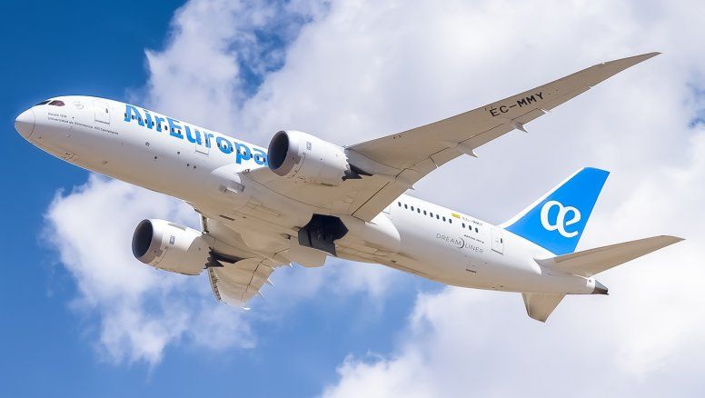 Uno de los Boeing B-787 Dreamliner de Air Europa.