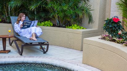 Tiempo de relax en el Palm Beach Marriott Singer Island Beach Resort & Spa.