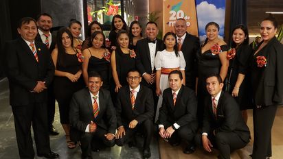 El equipo del tour operador Perú Inkásico celebró su 18° aniversario. El equipo del tour operador Perú Inkásico celebró su 18° aniversario.